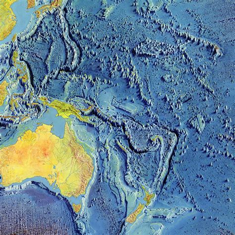 Pacific Ocean Floor Map