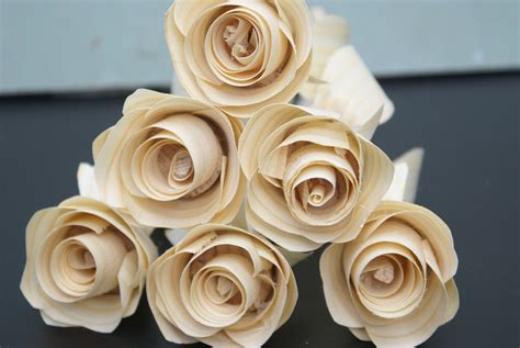 Half dozen (6) wooden roses | Wooden roses, Wood roses, Year ...
