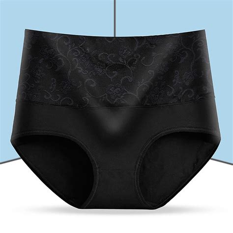 Clearance Under $1 Xuniizn Womens Underwear High Waist Cotton Soft ...