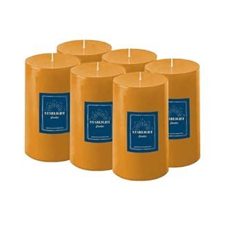 Starlight Candles® Paraffin Wax Scented Pillar Candle | 5.0x7.5 cm ...