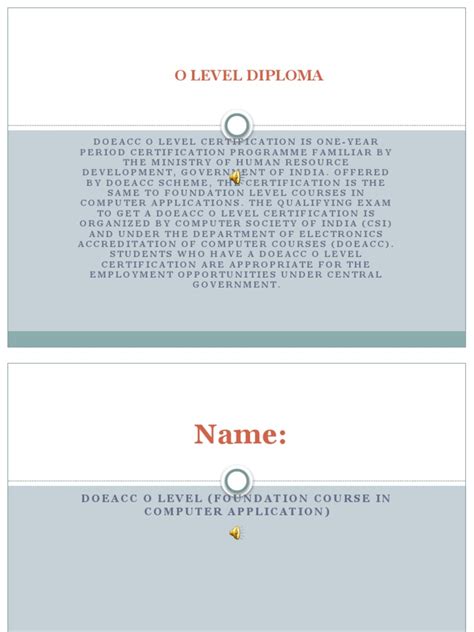 O Level Course 的图像结果