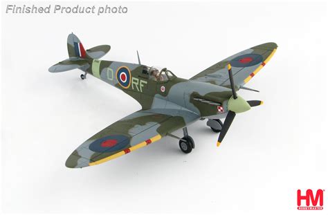 Spitfire Vb RF-D/EN951, flown by Sqn. Leader Jan Zumbach, 303 Sqn., RAF ...