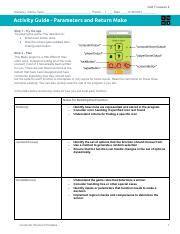 Image result for Lesson 8 Creating Functions with Parameters 8.5