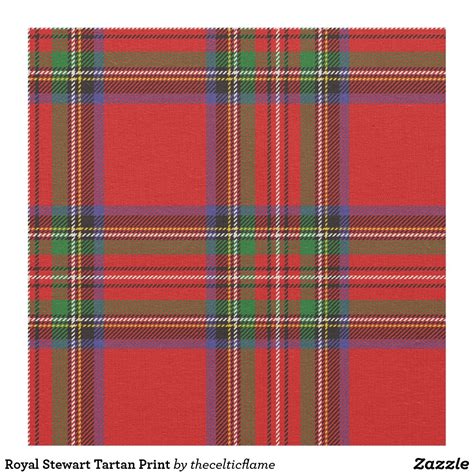 Royal stewart tartan print fabric – Artofit