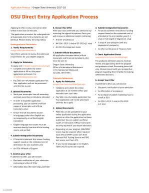 Rezultat imagine pentru OSU Application