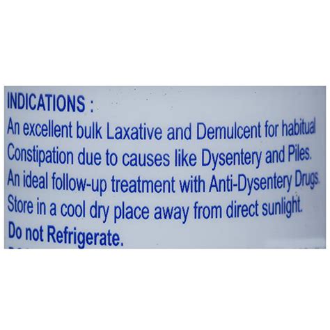 Muci-Bael Sugar Free Micro-Granules Powder, 300 gm Price, Uses, Side ...