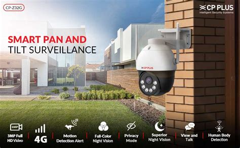 CP PLUS CP-Z32G 3MP 4G PT Camera