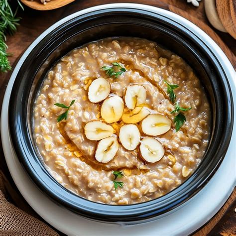 Crock Pot Oatmeal A Hearty And Healthy Recipe