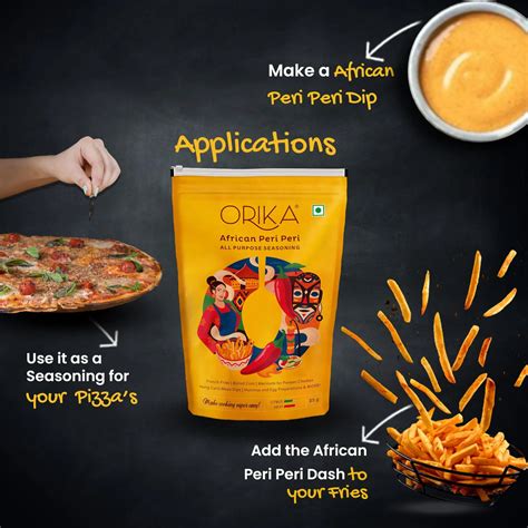Orika African Peri Peri & Tandoori All Purpose Seasoning Marinade Comb