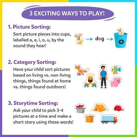 Skillmatics Phonics Sorter Vowel Sorting & Early Reading Activity ...