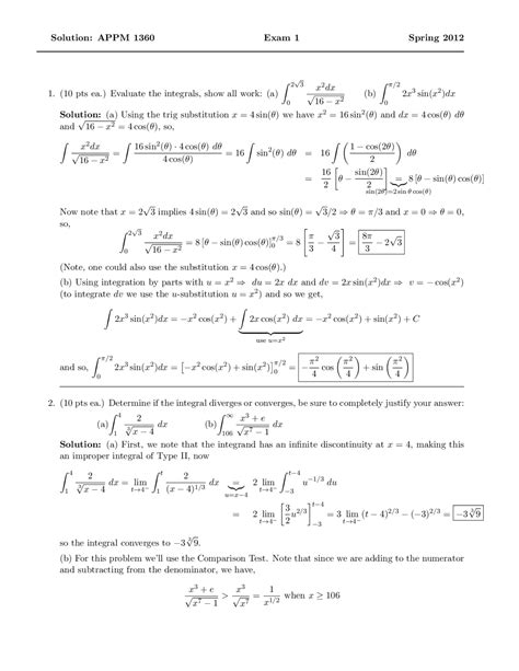 Image result for Calculus 2 Problems Integrals