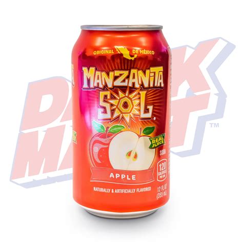 Manzanita Sol Apple Soda - 355ml – DANK MART