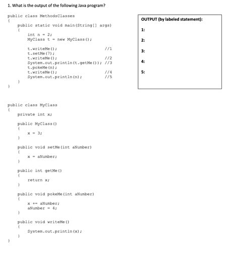 Image result for Java Program Output