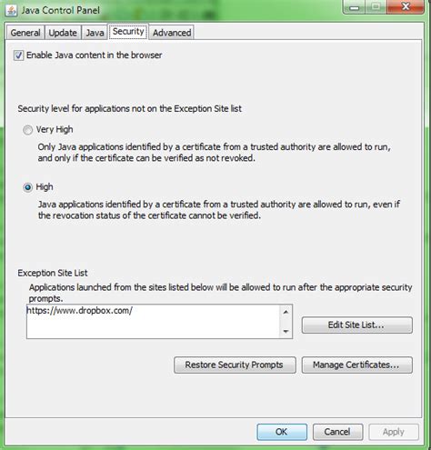 Image result for Java Blocked Website Applet