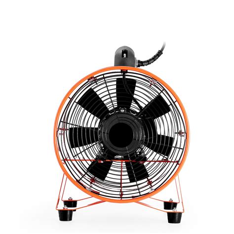 LOVSHARE Ventilator Blower 5M Duct 10 Inch 1518 CFM Portable Industrial ...