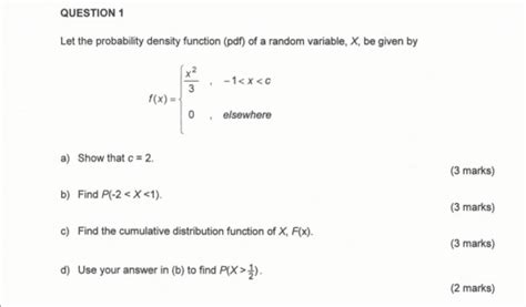 Image result for Solving Probability Density Function Questions