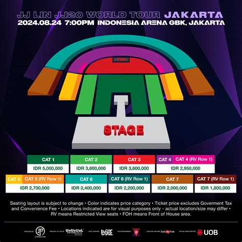 JJ Lin "JJ20" World Tour in Jakarta 2024 | Concert