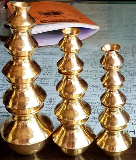 Kalash - Set of 5 (5 no. Size) - Punam Metalcrafts