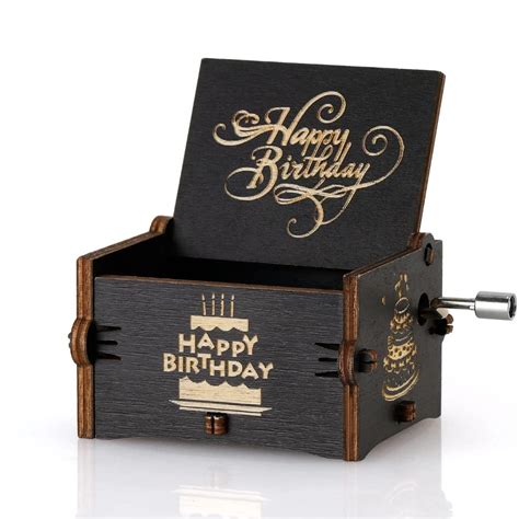 Buy Zesta Hand Crank Music Box,Wooden Musical Toy/Vintage Hand Crank ...