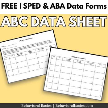 Image result for ABC Data Collection RBT