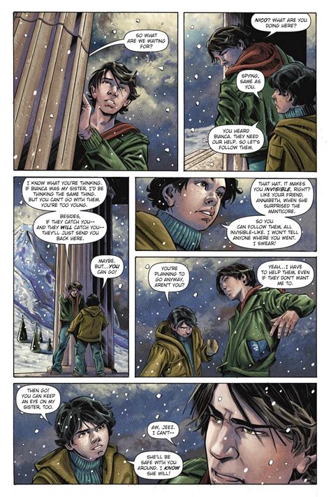 Nico Di Angelo And Percy Jackson Comics