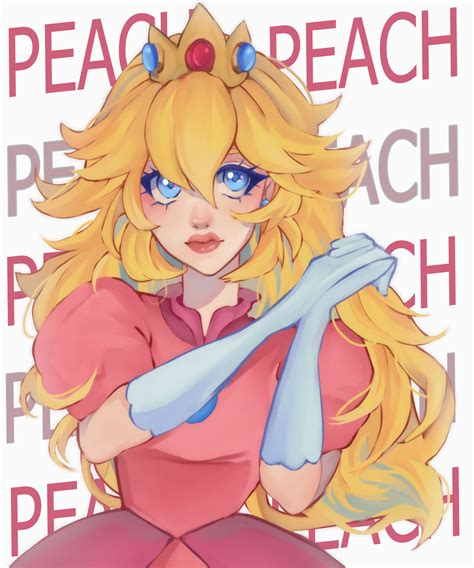 Princess Peach fanart by Duckdoesroar on DeviantArt
