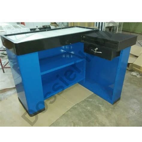 Mild Steel Cash Desk Counter - Supermarket Cash Counter Manufacturer ...