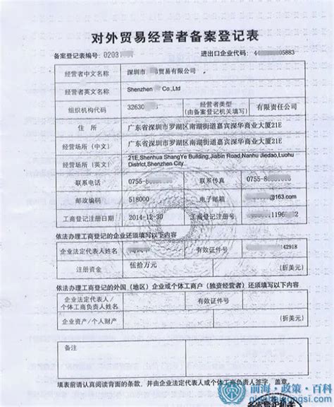 深圳进出口许可证要怎么办理_前海百科