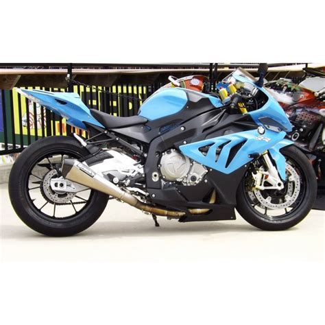 Brocks CT Megaphone Full Exhaust System W/ 17" Muffler For BMW S1000RR ...