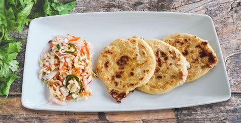 Salvadoran Bean & Cheese Pupusas