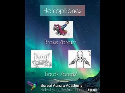 Image result for Homophones Break Brake Worksheet