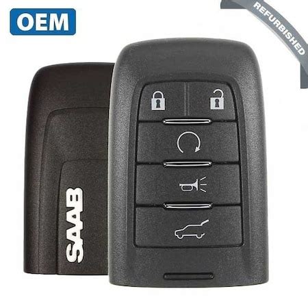 Saab OEM:REF2011 / 5-Button Smart Key / PN25849810 / NBG009768T RSK ...