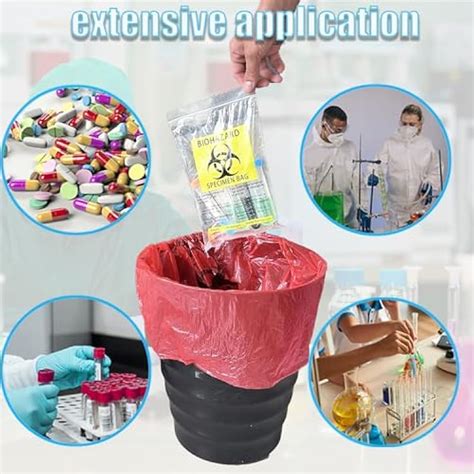 Daarcin 100pcs Red Biohazard Waste Bags 24.4in Medical India | Ubuy