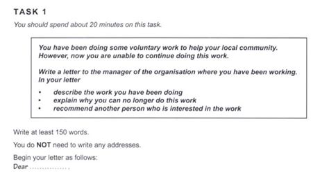 Image result for IELTS Writing Task General Training