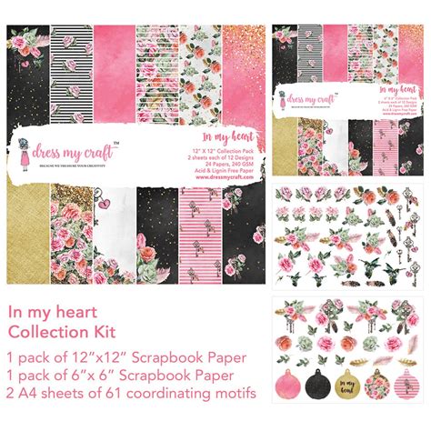 In My Heart Collection Kit – Dress my craft