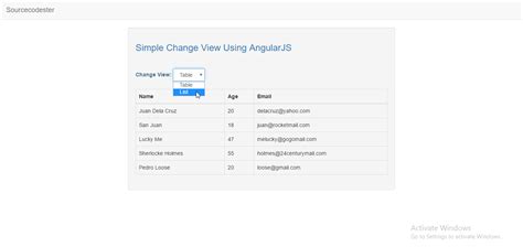 Simple AngularJS Program 的图像结果