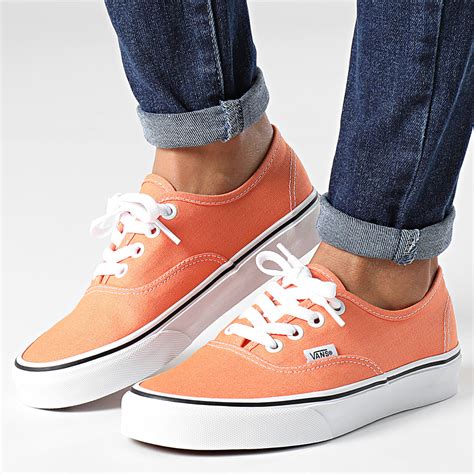Vans femme orange outlet