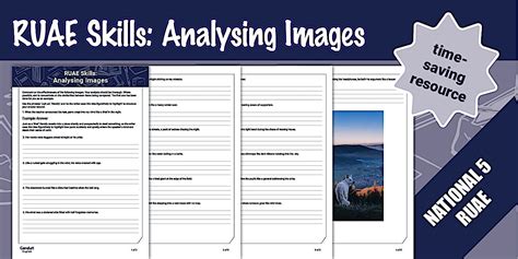 RUAE Skills: Analysing Images