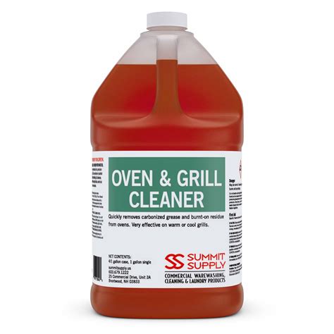 OVEN & GRILL CLEANER – Summit Supply
