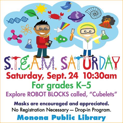 September Adventures with Monona Public Library