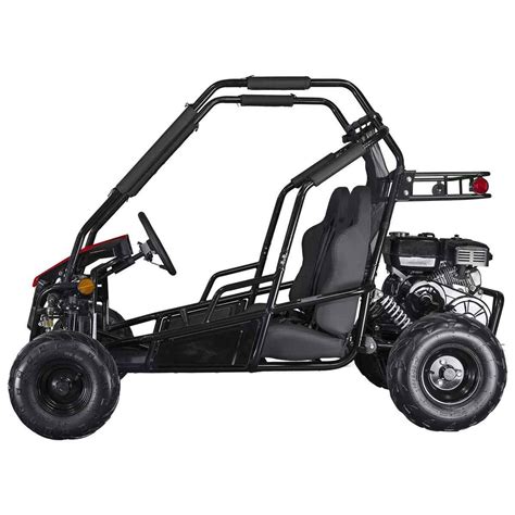 Coleman Powersports GK200 Go Kart - Black/Red | Sportsman's Warehouse