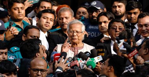 Prison verdict for Nobel laureate Muhammad Yunus reflects sorry state ...