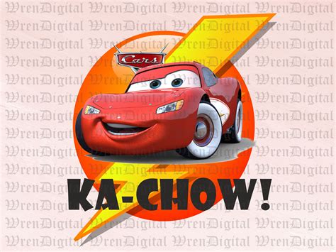 Cars Lightning Mcqueen Ka-chow Png, Cars Png,printable CARS PNG ...