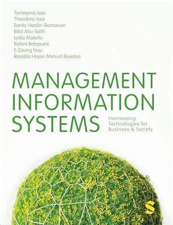 Buy Management Information Systems: Harnessing Technologies for ...