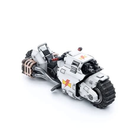 JoyToy Warhammer 40k White Scars Raider Pattern Combat Bike 1:18 Scale