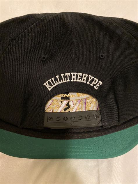 KTH Kill The Hype LA Los Angeles Lakers Upside Down Logo Hat Snapback ...