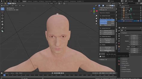 MB Lab Blender Character Types 的图像结果