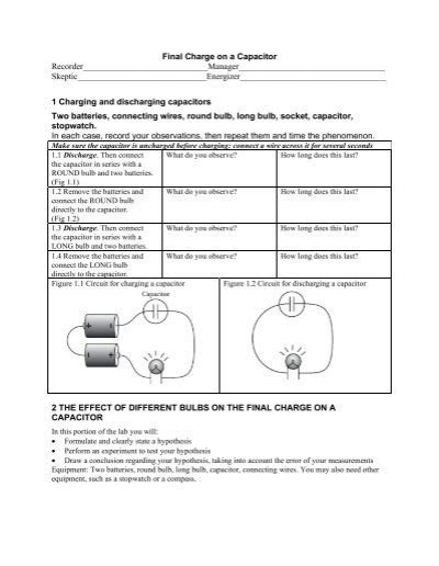 Charging Capacitor Tutorial 的图像结果