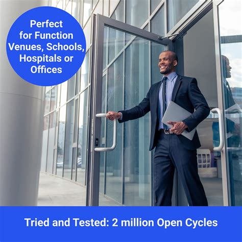 FS-8400 Door Closer - Commercial Door Closer - Heavy Duty Adjustable ...