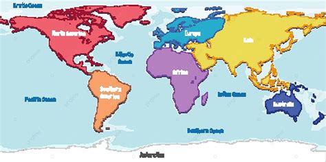 World Map Continent 的图像结果